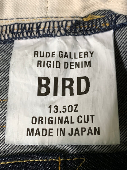 【中古品】【メンズ】 RUDE GALLERY ルードギャラリー 13.5OZ RIGID DENIM PANTS リジッド デニム パンツ 厚手 メンズ ボトムス ジーンズ ジーパン 153-260823-em-25-min カラー：インディゴ 万代Net店