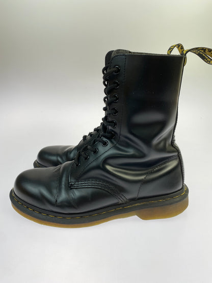 【中古品】【メンズ】 DR.MARTENS ドクターマーチン 10HOLE BOOTS 10 ホール ブーツ 1490 靴 シューズ 164-260827-hu-03-min カラー：ブラック 万代Net店