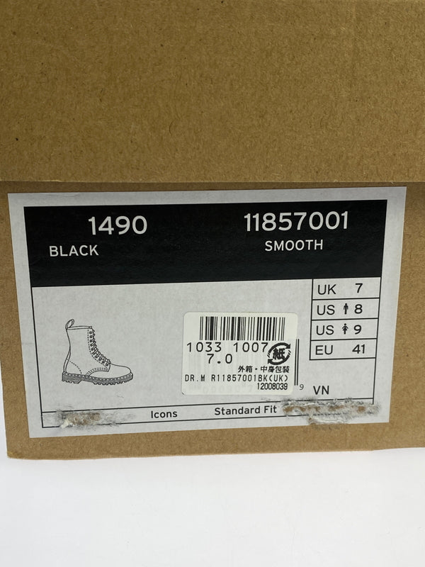 【中古品】【メンズ】 DR.MARTENS ドクターマーチン 10HOLE BOOTS 10 ホール ブーツ 1490 靴 シューズ 164-260827-hu-03-min カラー：ブラック 万代Net店