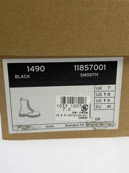 【中古品】【メンズ】 DR.MARTENS ドクターマーチン 10HOLE BOOTS 10 ホール ブーツ 1490 靴 シューズ 164-260827-hu-03-min カラー：ブラック 万代Net店