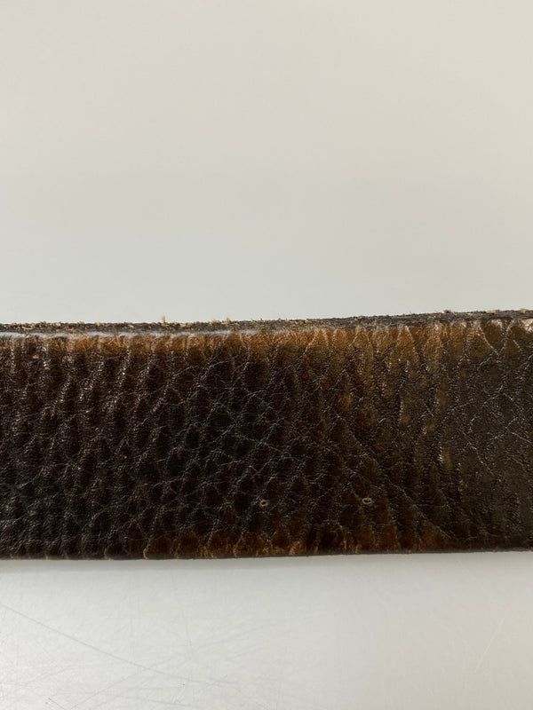 【中古品】【メンズ】 RUDE GALLERY ルードギャラリー STUDS LEATHER BELT スタッズ レザー ベルト 205-260907-yn-26-min サイズ：32 カラー：ブラック 万代Net店