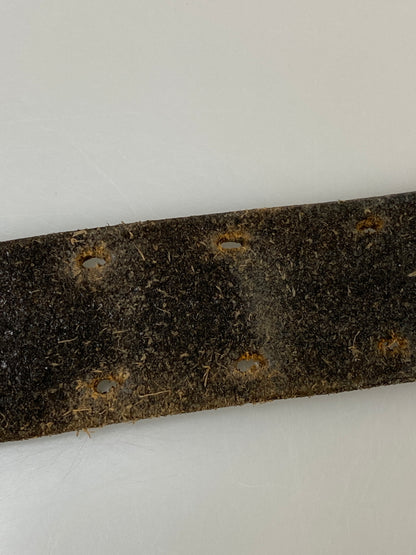【中古品】【メンズ】 RUDE GALLERY ルードギャラリー STUDS LEATHER BELT スタッズ レザー ベルト 205-260907-yn-26-min サイズ：32 カラー：ブラック 万代Net店