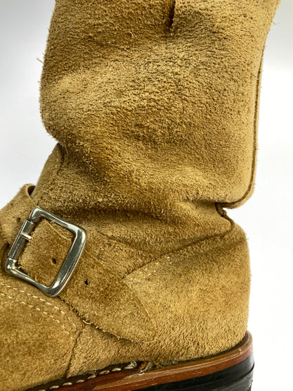 【中古品】【メンズ】 CHIPPEWA チペワ ENGINEER BOOTS エンジニア ブーツ 靴 164-260827-hu-04-min サイズ：７E カラー：キャメル系 万代Net店