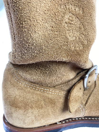 【中古品】【メンズ】 CHIPPEWA チペワ ENGINEER BOOTS エンジニア ブーツ 靴 164-260827-hu-04-min サイズ：７E カラー：キャメル系 万代Net店