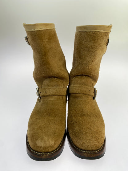 【中古品】【メンズ】 CHIPPEWA チペワ ENGINEER BOOTS エンジニア ブーツ 靴 164-260827-hu-04-min サイズ：７E カラー：キャメル系 万代Net店