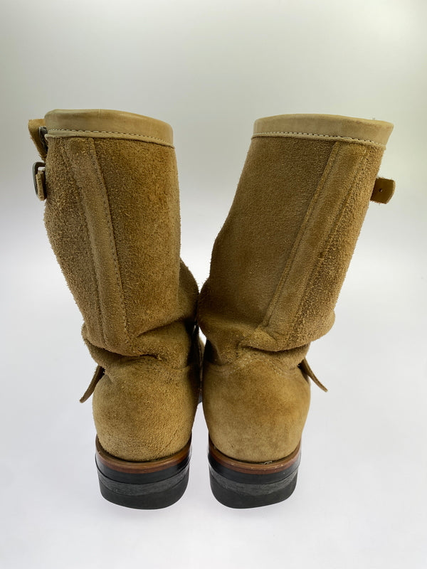 【中古品】【メンズ】 CHIPPEWA チペワ ENGINEER BOOTS エンジニア ブーツ 靴 164-260827-hu-04-min サイズ：７E カラー：キャメル系 万代Net店