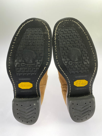 【中古品】【メンズ】 CHIPPEWA チペワ ENGINEER BOOTS エンジニア ブーツ 靴 164-260827-hu-04-min サイズ：７E カラー：キャメル系 万代Net店