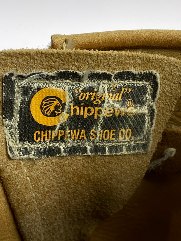 【中古品】【メンズ】 CHIPPEWA チペワ ENGINEER BOOTS エンジニア ブーツ 靴 164-260827-hu-04-min サイズ：７E カラー：キャメル系 万代Net店