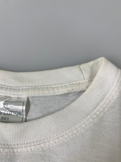 【中古品】【メンズ】 BRAIN WAVES ブレイン・ウェーブス 90S EURO TEE 90年代 ユーロ 半袖 Tシャツ メンズ トップス ヴィンテージ 146-260823-em-21-min サイズ：XL カラー：ホワイト 万代Net店