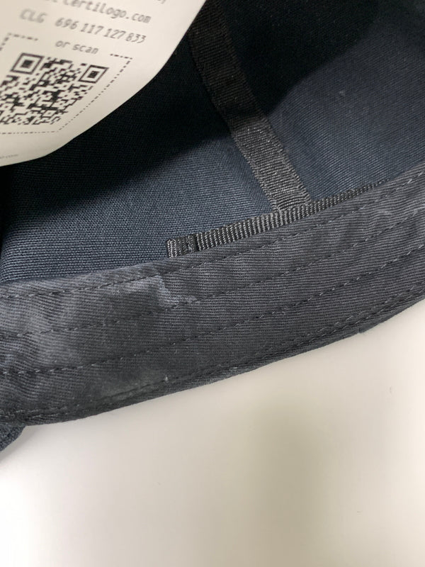 【中古品】【メンズ/レディース】 STONE ISLAND ストーンアイランド COTTON REPS CAP K1S159100996S0065 コットン レップス キャップ 帽子 185-260927-em-51-min カラー：ブラック 万代Net店