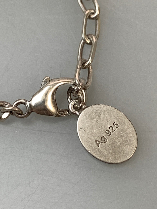 【中古品】【メンズ】 CHRISTIAN DIOR クリスチャンディオール CD ICON NECKLACE アイコン ネックレス 首飾り メンズ アクセサリー AG925 シルバー 182-260825-em-08-min カラー：シルバー 万代Net店