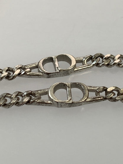 【中古品】【メンズ】 CHRISTIAN DIOR クリスチャンディオール CD ICON NECKLACE アイコン ネックレス 首飾り メンズ アクセサリー AG925 シルバー 182-260825-em-08-min カラー：シルバー 万代Net店