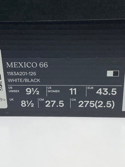 【中古品】【メンズ】 ONITSUKA TIGER オニツカタイガー MEXICO 66 1183A201 靴 スニーカー シューズ 162-260827-hu-01-min サイズ：27.5 カラー：ホワイト/ブラック 万代Net店