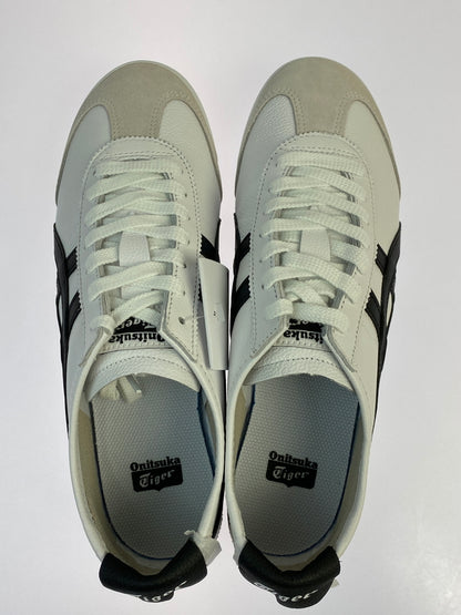 【中古品】【メンズ】 ONITSUKA TIGER オニツカタイガー MEXICO 66 1183A201 靴 スニーカー シューズ 162-260827-hu-01-min サイズ：27.5 カラー：ホワイト/ブラック 万代Net店