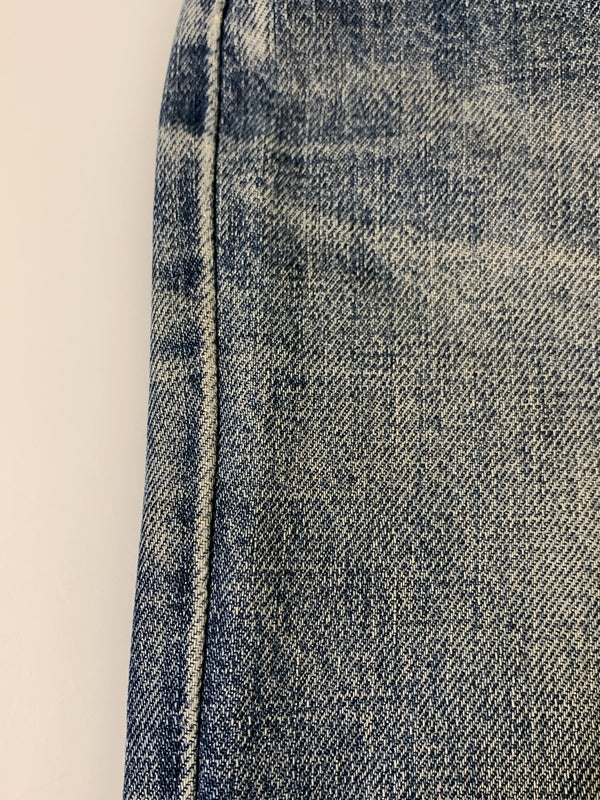 【中古品】【メンズ】 HELMUT LANG ヘルムートラング 本人期 1998 CLASSIC CUT DENIM PANTS クラシックカット デニムパンツ メンズ ボトムス ジーンズ ジーパン ヴィンテージ 152-260823-em-07-min サイズ：28 カラー：インディゴ 万代Net店