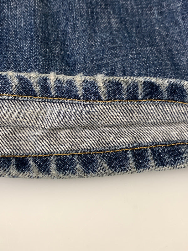 【中古品】【メンズ】 HELMUT LANG ヘルムートラング 本人期 1998 CLASSIC CUT DENIM PANTS クラシックカット デニムパンツ メンズ ボトムス ジーンズ ジーパン ヴィンテージ 152-260823-em-07-min サイズ：28 カラー：インディゴ 万代Net店