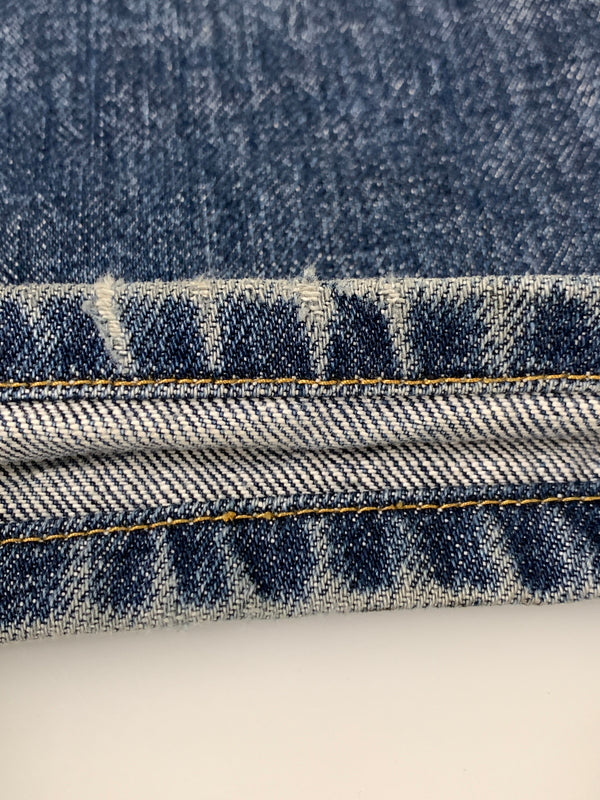 【中古品】【メンズ】 HELMUT LANG ヘルムートラング 本人期 1998 CLASSIC CUT DENIM PANTS クラシックカット デニムパンツ メンズ ボトムス ジーンズ ジーパン ヴィンテージ 152-260823-em-07-min サイズ：28 カラー：インディゴ 万代Net店