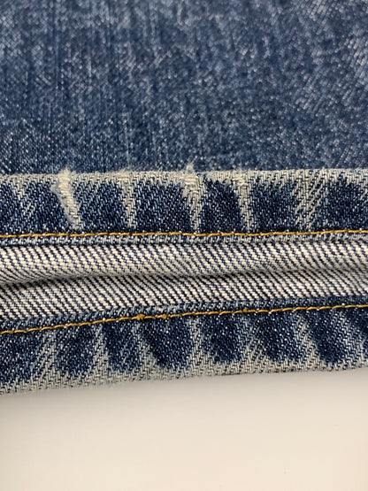 【中古品】【メンズ】 HELMUT LANG ヘルムートラング 本人期 1998 CLASSIC CUT DENIM PANTS クラシックカット デニムパンツ メンズ ボトムス ジーンズ ジーパン ヴィンテージ 152-260823-em-07-min サイズ：28 カラー：インディゴ 万代Net店