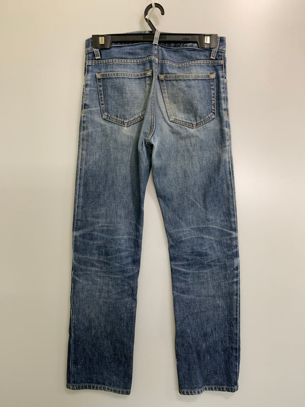 【中古品】【メンズ】 HELMUT LANG ヘルムートラング 本人期 1998 CLASSIC CUT DENIM PANTS クラシックカット デニムパンツ メンズ ボトムス ジーンズ ジーパン ヴィンテージ 152-260823-em-07-min サイズ：28 カラー：インディゴ 万代Net店