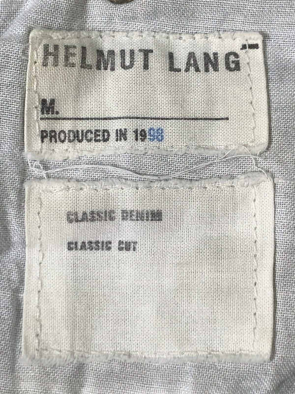 【中古品】【メンズ】 HELMUT LANG ヘルムートラング 本人期 1998 CLASSIC CUT DENIM PANTS クラシックカット デニムパンツ メンズ ボトムス ジーンズ ジーパン ヴィンテージ 152-260823-em-07-min サイズ：28 カラー：インディゴ 万代Net店