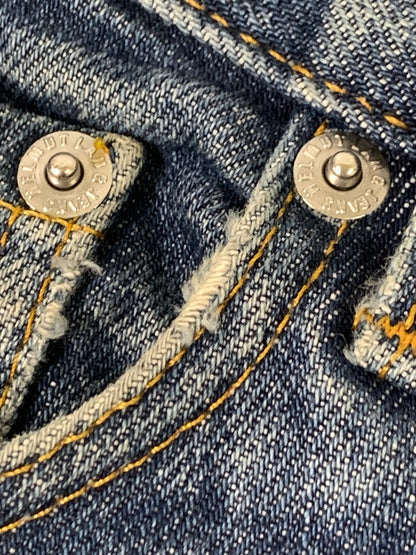 【中古品】【メンズ】 HELMUT LANG ヘルムートラング 本人期 1998 CLASSIC CUT DENIM PANTS クラシックカット デニムパンツ メンズ ボトムス ジーンズ ジーパン ヴィンテージ 152-260823-em-07-min サイズ：28 カラー：インディゴ 万代Net店