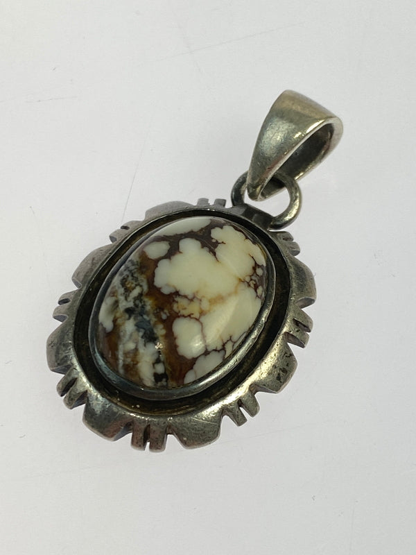 【中古品】【メンズ】 USED ユーズド SV925 ワイルドホース ペンダントトップ チェーンなし ネックレス アクセサリー 193-260827-hu-13-min カラー：シルバー 万代Net店