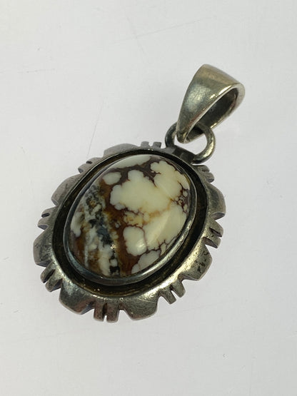 【中古品】【メンズ】 USED ユーズド SV925 ワイルドホース ペンダントトップ チェーンなし ネックレス アクセサリー 193-260827-hu-13-min カラー：シルバー 万代Net店