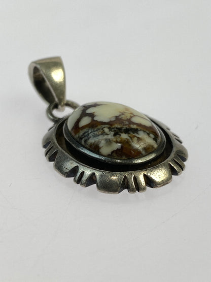 【中古品】【メンズ】 USED ユーズド SV925 ワイルドホース ペンダントトップ チェーンなし ネックレス アクセサリー 193-260827-hu-13-min カラー：シルバー 万代Net店
