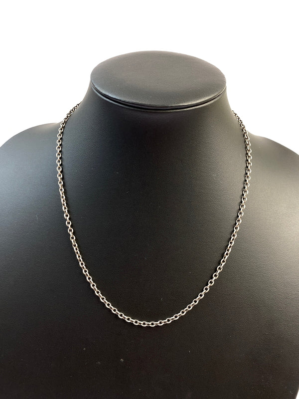 【中古品】【メンズ】 USED ユーズド SV925 CHAIN NECKLACE チェーン ネックレス アクサセリー 193-260827-hu-16-min カラー：シルバー 万代Net店