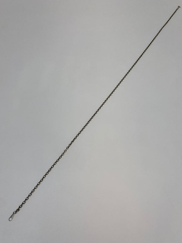【中古品】【メンズ】 USED ユーズド SV925 CHAIN NECKLACE チェーン ネックレス アクサセリー 193-260827-hu-16-min カラー：シルバー 万代Net店