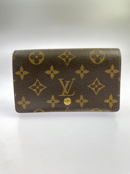 【中古品】【メンズ/レディース】 LOUIS VUITTON ルイ ヴィトン モノグラム ポルトモネビエトレゾール M61730 SP1004 ウォレット 財布 179-260827-hu-09-min カラー：ブラウン 万代Net店