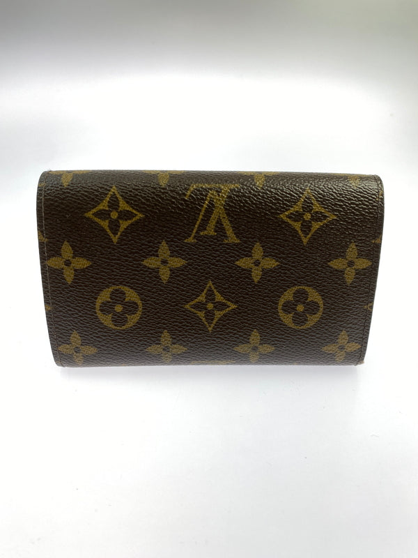 【中古品】【メンズ/レディース】 LOUIS VUITTON ルイ ヴィトン モノグラム ポルトモネビエトレゾール M61730 SP1004 ウォレット 財布 179-260827-hu-09-min カラー：ブラウン 万代Net店