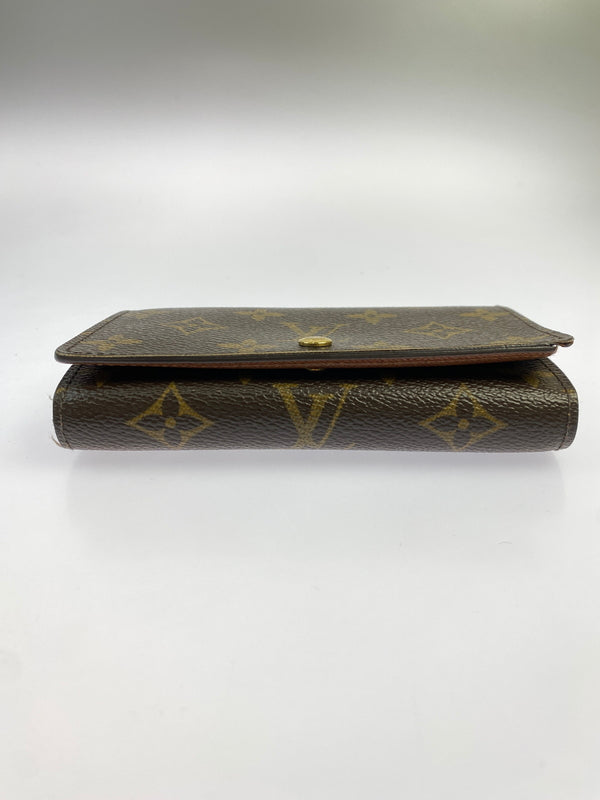 【中古品】【メンズ/レディース】 LOUIS VUITTON ルイ ヴィトン モノグラム ポルトモネビエトレゾール M61730 SP1004 ウォレット 財布 179-260827-hu-09-min カラー：ブラウン 万代Net店