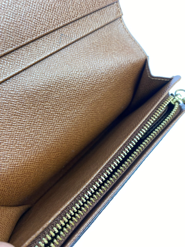 【中古品】【メンズ/レディース】 LOUIS VUITTON ルイ ヴィトン モノグラム ポルトモネビエトレゾール M61730 SP1004 ウォレット 財布 179-260827-hu-09-min カラー：ブラウン 万代Net店