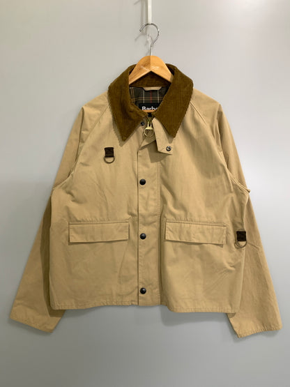 【中古品】【メンズ】 BARBOUR バーブァー SPEY JACKET 251MCA0932 スペイ ジャケット ショートジャケット ノンワックス メンズ アウター 144-260823-em-10-min サイズ：XL カラー：ベージュ 万代Net店
