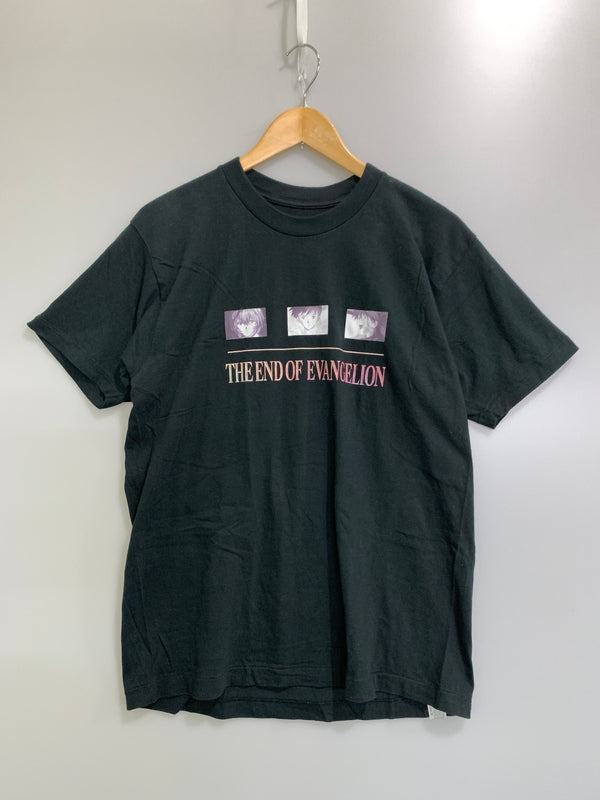 【中古品】【メンズ】 EVANGELION 90S THE END OF EVANGELION TEE エヴァンゲリオン 90年代 半袖 Tシャツ メンズ トップス 146-260823-em-08-min カラー：ブラック 万代Net店