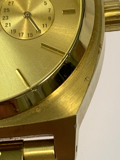【中古品】【メンズ】 NIXON ニクソン THE TIME TELLER DELUXE A922-502 ザ タイムテラー デラックス 腕時計 ウォッチ アメリカ 198-260825-em-07-min カラー：ゴールド 万代Net店