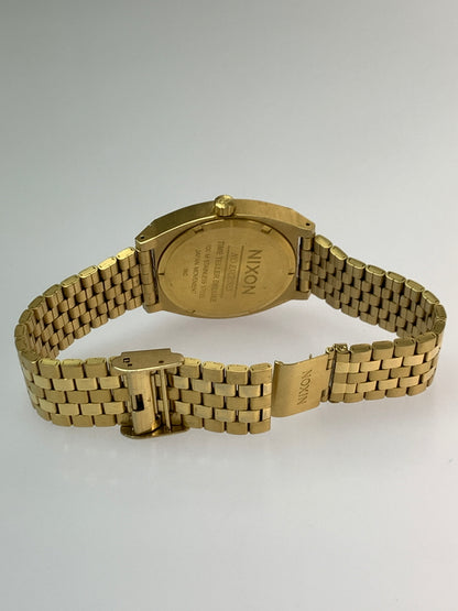 【中古品】【メンズ】 NIXON ニクソン THE TIME TELLER DELUXE A922-502 ザ タイムテラー デラックス 腕時計 ウォッチ アメリカ 198-260825-em-07-min カラー：ゴールド 万代Net店
