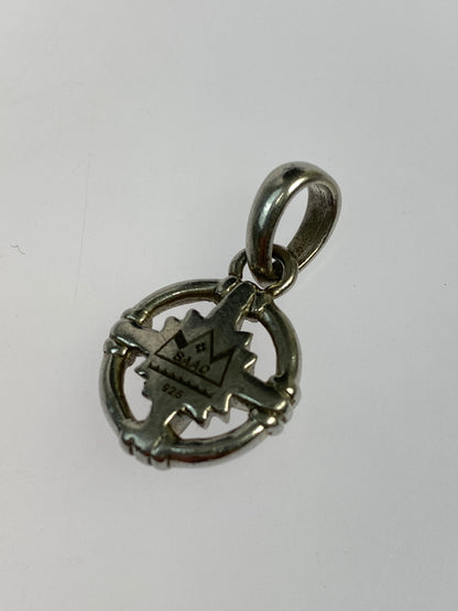 【中古品】【メンズ】 SAAD サード サンシンボル ペンダントトップ チェーンなし ネックレス アクセサリー 193-260827-hu-14-min カラー：シルバー 万代Net店