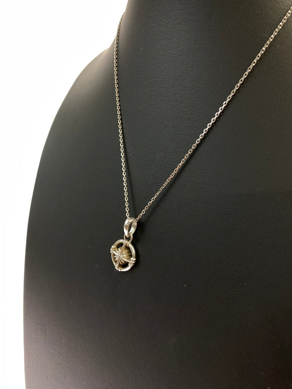 【中古品】【メンズ】 SAAD サード サンシンボル ペンダントトップ チェーンなし ネックレス アクセサリー 193-260827-hu-14-min カラー：シルバー 万代Net店