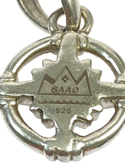【中古品】【メンズ】 SAAD サード サンシンボル ペンダントトップ チェーンなし ネックレス アクセサリー 193-260827-hu-14-min カラー：シルバー 万代Net店