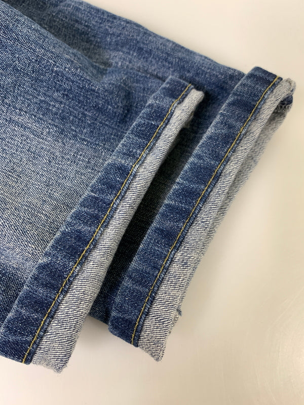 【中古品】【メンズ】 NUMBER(N)INE ナンバーナイン SKINNY DENIM PANTS スキニー デニム パンツ ボトムス ジーパン 151-260829-hu-10-min サイズ：M（46-48） カラー：ブルーインディゴ 万代Net店