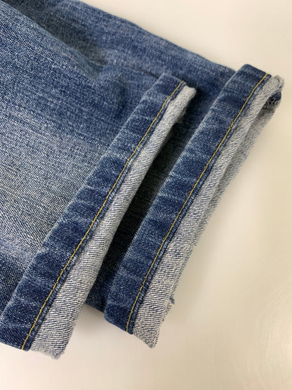 【中古品】【メンズ】 NUMBER(N)INE ナンバーナイン SKINNY DENIM PANTS スキニー デニム パンツ ボトムス ジーパン 151-260829-hu-10-min サイズ：M（46-48） カラー：ブルーインディゴ 万代Net店