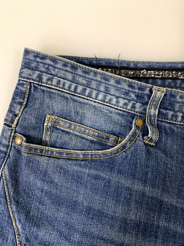 【中古品】【メンズ】 NUMBER(N)INE ナンバーナイン SKINNY DENIM PANTS スキニー デニム パンツ ボトムス ジーパン 151-260829-hu-10-min サイズ：M（46-48） カラー：ブルーインディゴ 万代Net店