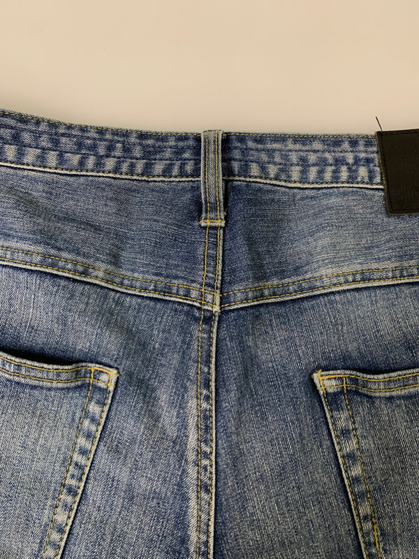 【中古品】【メンズ】 NUMBER(N)INE ナンバーナイン SKINNY DENIM PANTS スキニー デニム パンツ ボトムス ジーパン 151-260829-hu-10-min サイズ：M（46-48） カラー：ブルーインディゴ 万代Net店