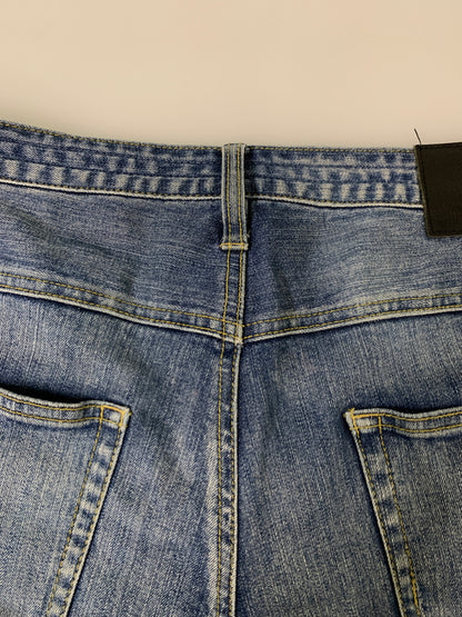 【中古品】【メンズ】 NUMBER(N)INE ナンバーナイン SKINNY DENIM PANTS スキニー デニム パンツ ボトムス ジーパン 151-260829-hu-10-min サイズ：M（46-48） カラー：ブルーインディゴ 万代Net店