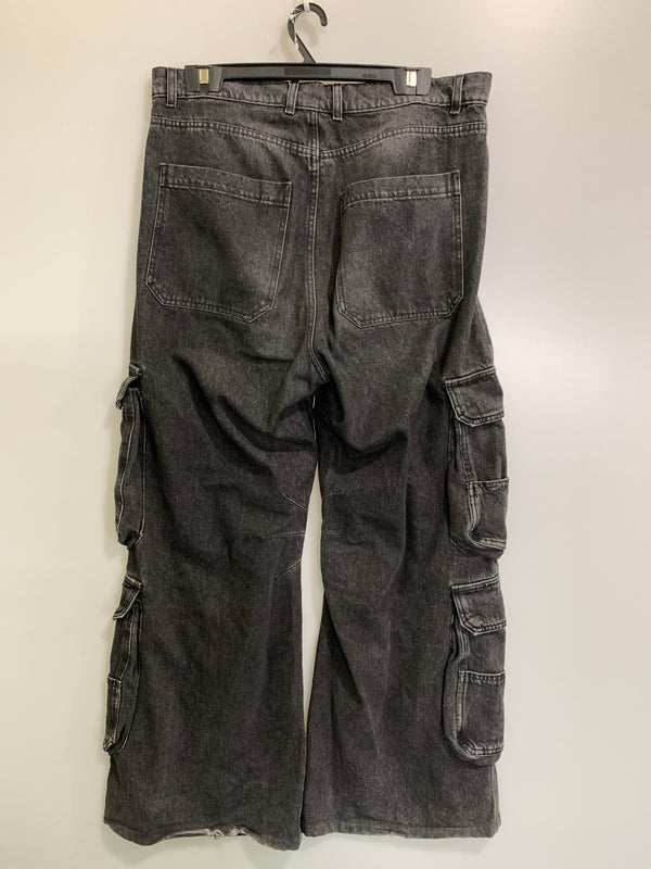 【中古品】【メンズ】 DIESEL ディーゼル OHLAA STRAIGHT JEANS オーラボ ストレート ジーンズ メンズ ボトムス ジーパン オーラ 152-260823-em-06-min サイズ：W31 カラー：ブラック 万代Net店