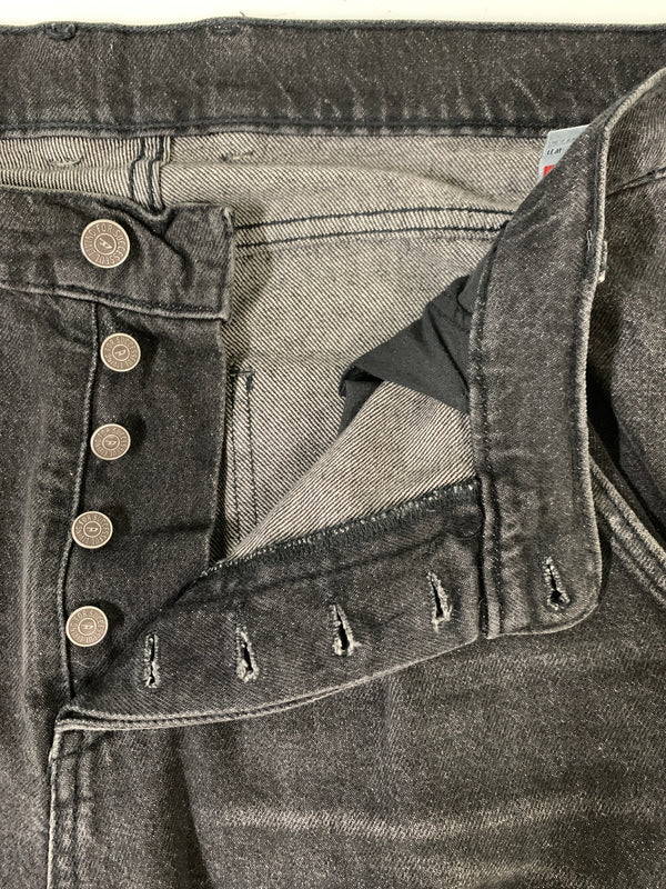 【中古品】【メンズ】 DIESEL ディーゼル OHLAA STRAIGHT JEANS オーラボ ストレート ジーンズ メンズ ボトムス ジーパン オーラ 152-260823-em-06-min サイズ：W31 カラー：ブラック 万代Net店