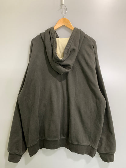 【中古品】【メンズ】 FOG ESSENTIALS エフオージー エッセンシャルズ HEAVY WEIGHT THERMAL ZIP HOODIE ヘビー ウェイト サーマル ジップ フーディー メンズ アウター フード付き パーカー 142-260823-em-11-min サイズ：L カラー：グレー 万代Net店