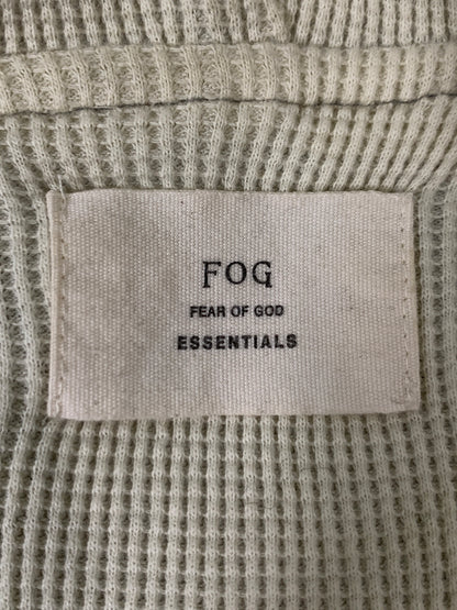 【中古品】【メンズ】 FOG ESSENTIALS エフオージー エッセンシャルズ HEAVY WEIGHT THERMAL ZIP HOODIE ヘビー ウェイト サーマル ジップ フーディー メンズ アウター フード付き パーカー 142-260823-em-11-min サイズ：L カラー：グレー 万代Net店